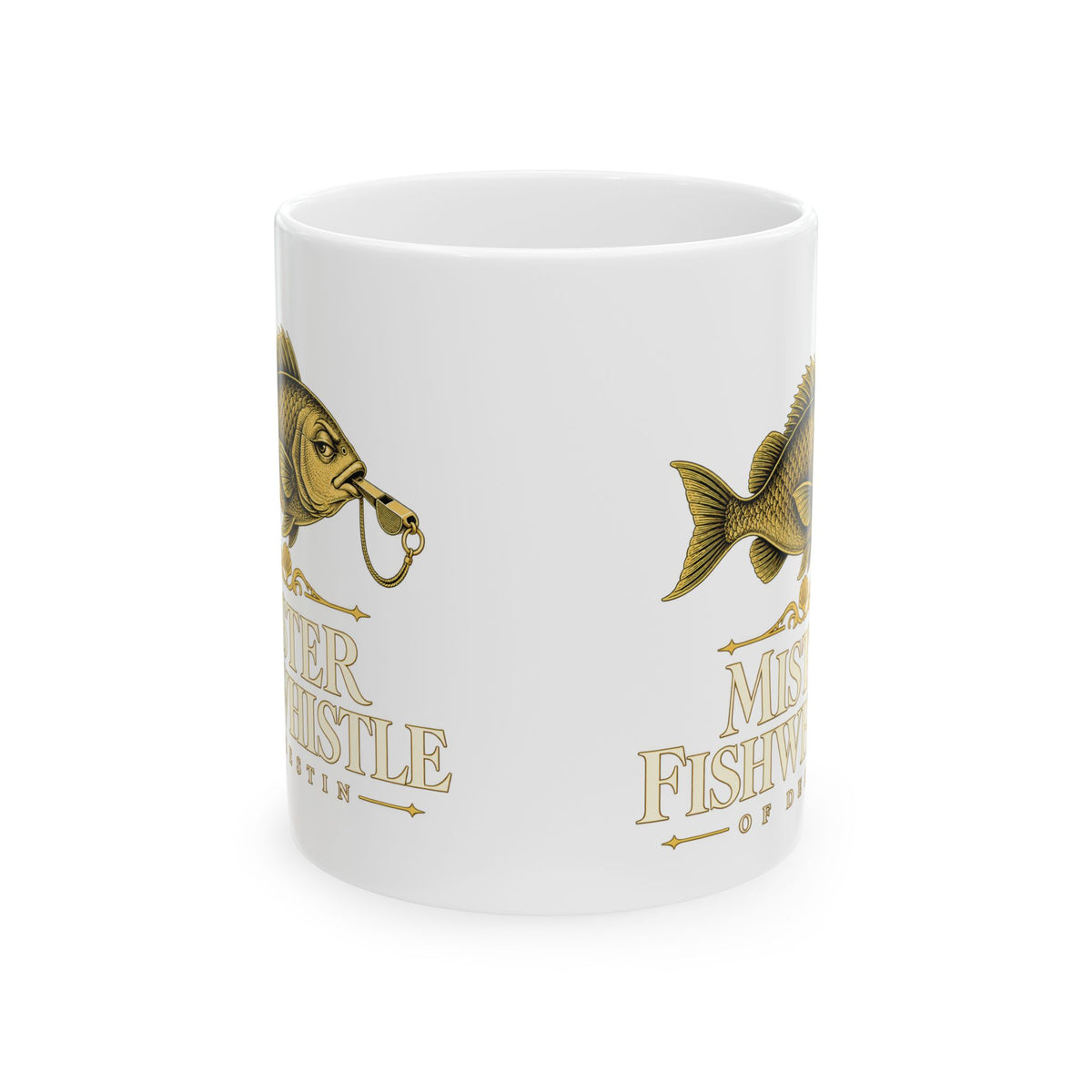 Mister Fishwhistle — Official Logo Mug, 11 oz