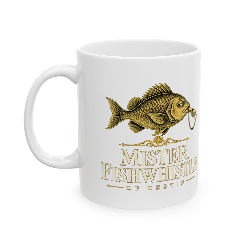 Mister Fishwhistle — Official Logo Mug, 11 oz
