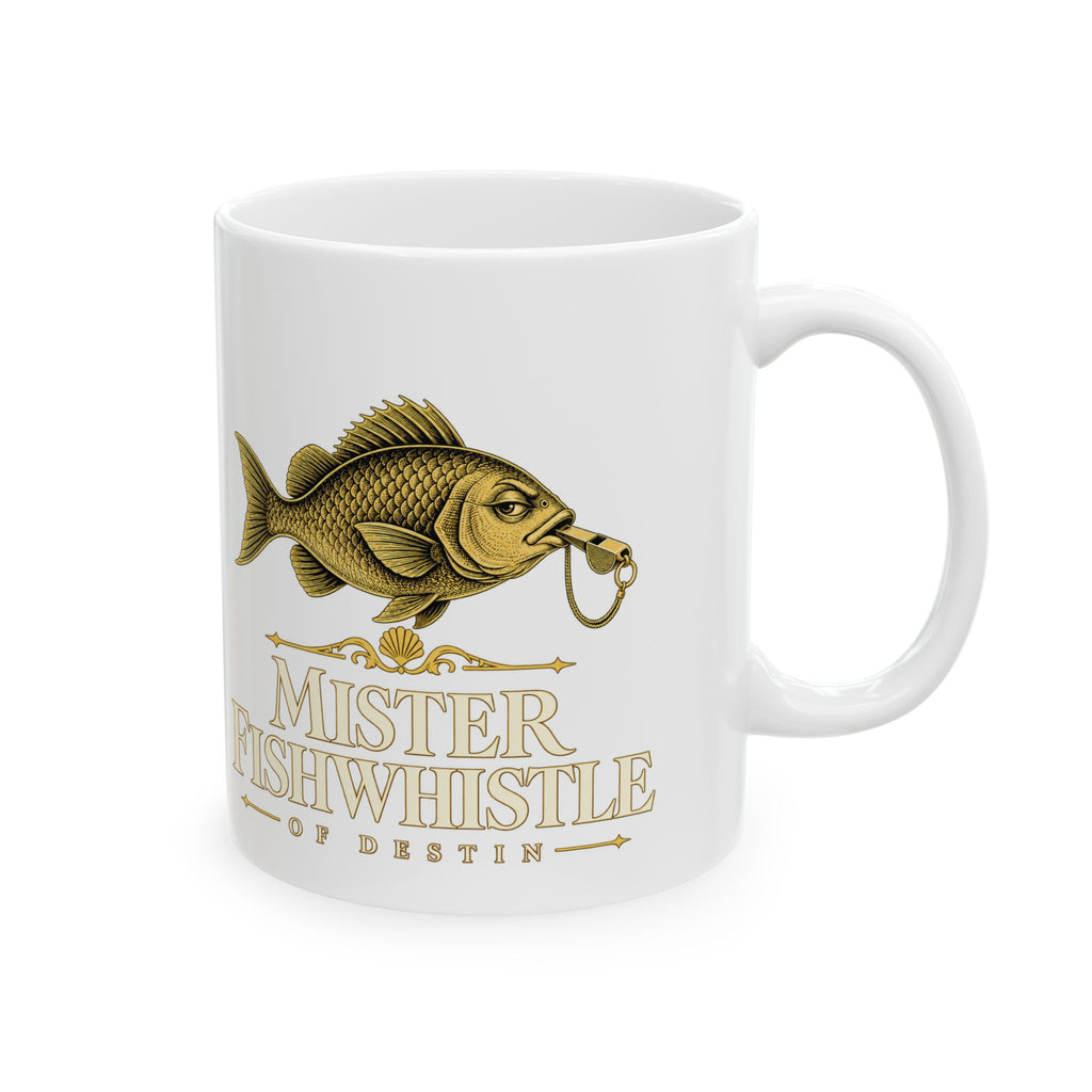 Mister Fishwhistle — Official Logo Mug, 11 oz